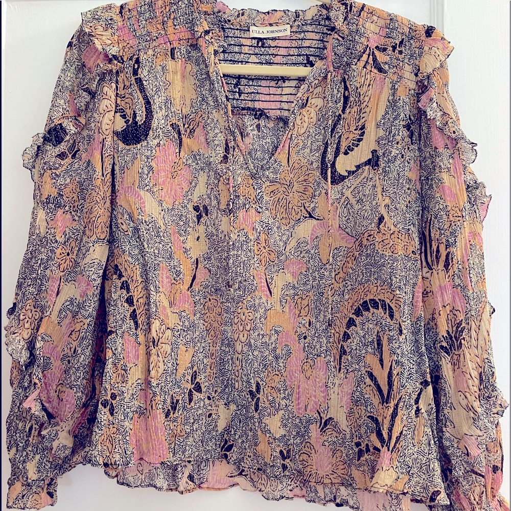 Bohemian flowy  style blouse